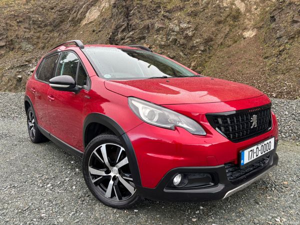 Peugeot 2008 MPV, Petrol, 2017, Red