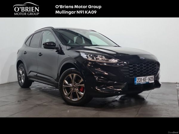 Ford Kuga SUV, Petrol Plug-in Hybrid, 2023, Black