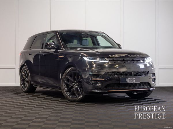 Land Rover Range Rover Sport SUV, Petrol Plug-in Hybrid, 2023, Black