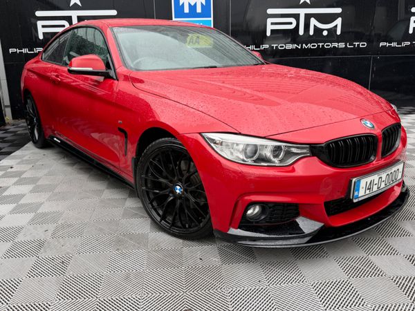BMW 4-Series Coupe, Diesel, 2014, Red
