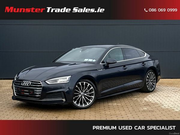 Audi A5 Hatchback, Diesel, 2018, Blue