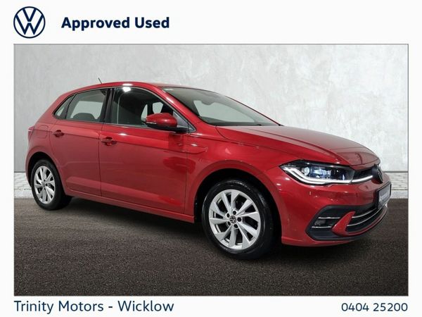 Volkswagen Polo Hatchback, Petrol, 2022, Red