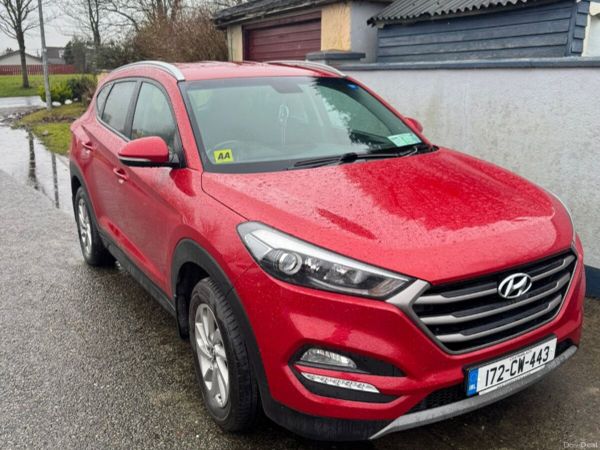 Hyundai Tucson SUV, Diesel, 2017, Red