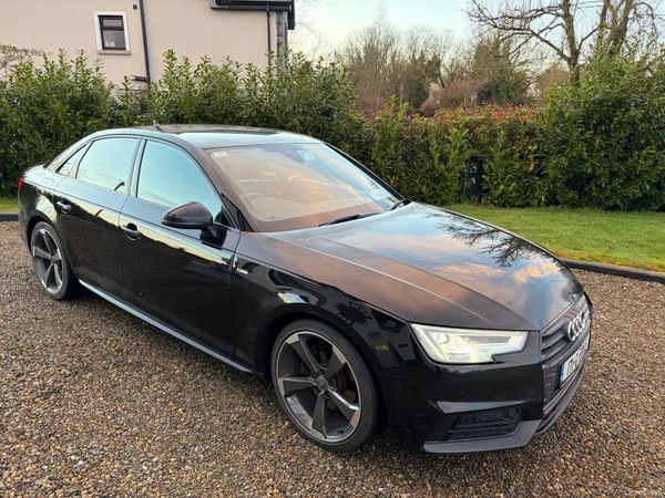 Audi A4 Saloon, Diesel, 2017, Black