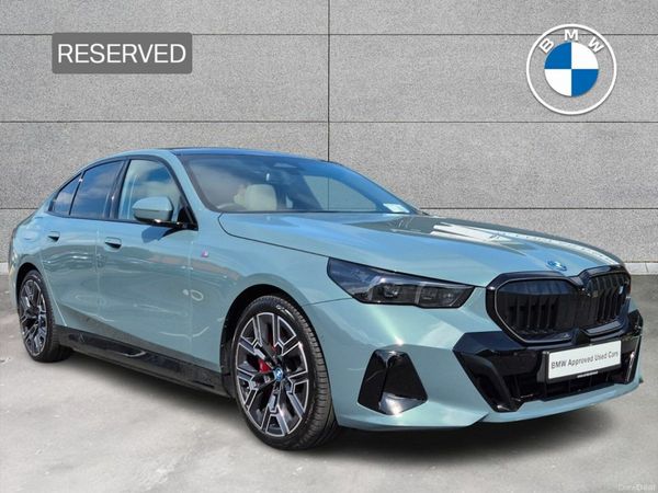 BMW i5 Saloon, Electric, 2025, Green