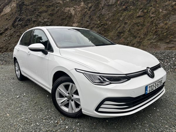 Volkswagen Golf Hatchback, Petrol Hybrid, 2023, White