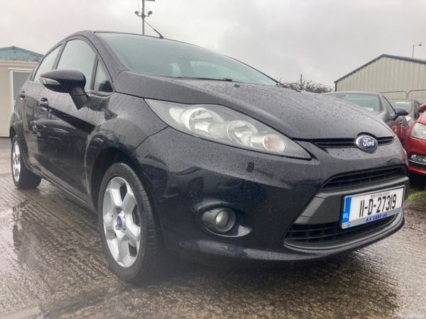Ford Fiesta Hatchback, Petrol, 2011, Black