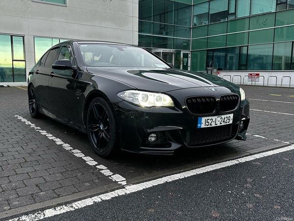BMW 5-Series Saloon, Diesel, 2015, Black