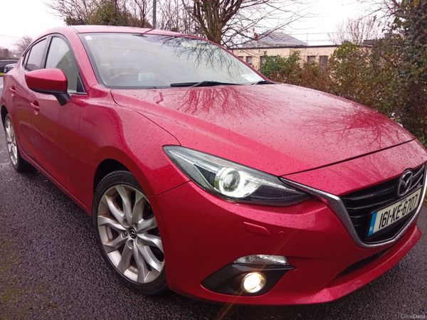 Mazda Mazda3 Saloon, Diesel, 2016, Red