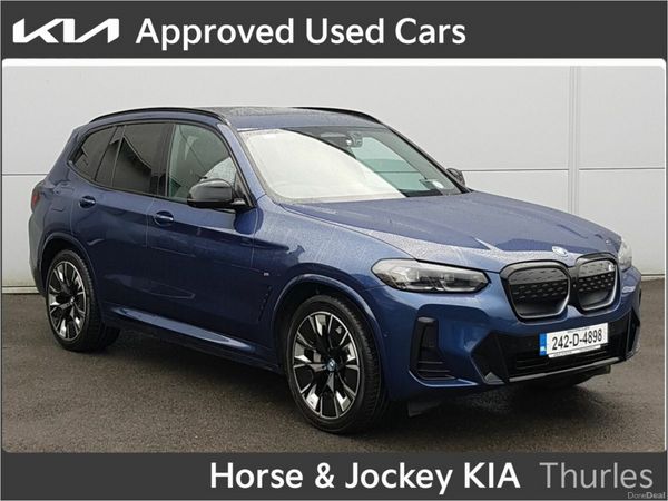 BMW iX3 Estate, Electric, 2024, Blue