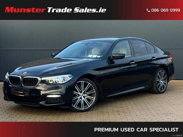 BMW 5-Series Saloon, Diesel, 2017, Black