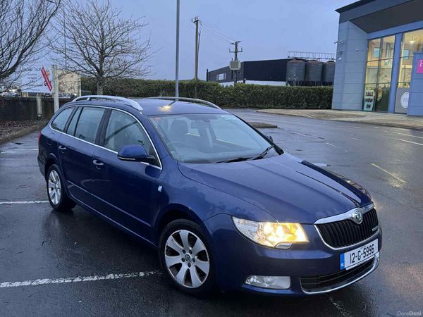Skoda Superb Estate, Diesel, 2012, Blue