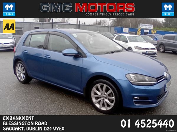 Volkswagen Golf Hatchback, Petrol, 2014, Blue