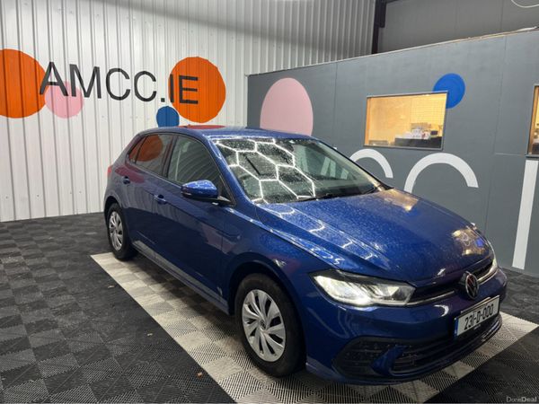 Volkswagen Polo Hatchback, Petrol, 2023, Blue