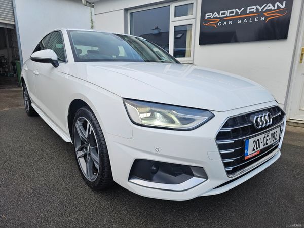 Audi A4 Saloon, Diesel, 2020, White