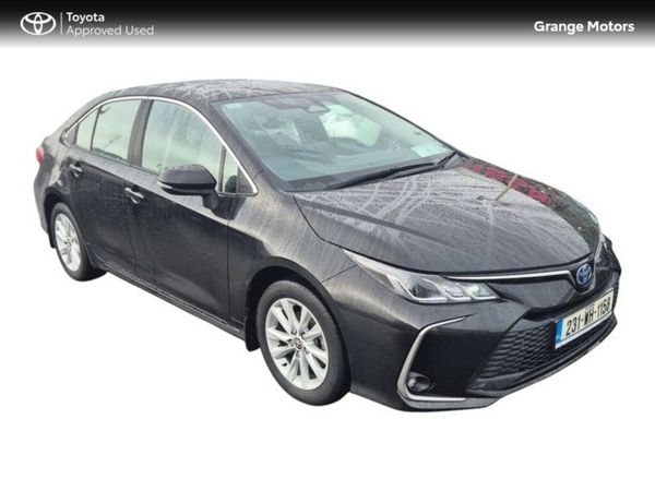 Toyota Corolla Saloon, Petrol Hybrid, 2023, Black