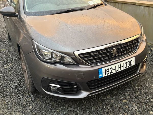 Peugeot 308 Hatchback, Diesel, 2018, Grey