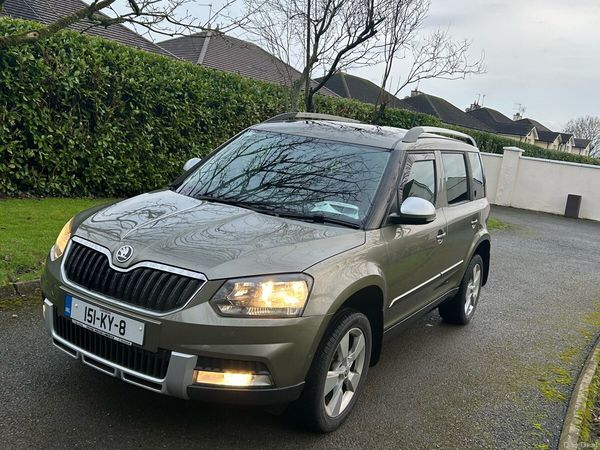 Skoda Yeti SUV, Diesel, 2015, Green