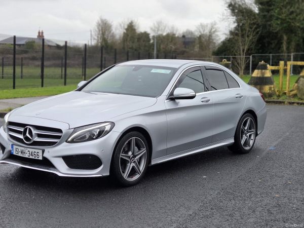 Mercedes-Benz C-Class Saloon, Diesel, 2015, Silver
