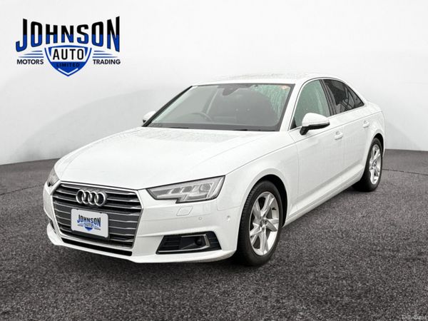 Audi A4 Saloon, Petrol, 2018, White