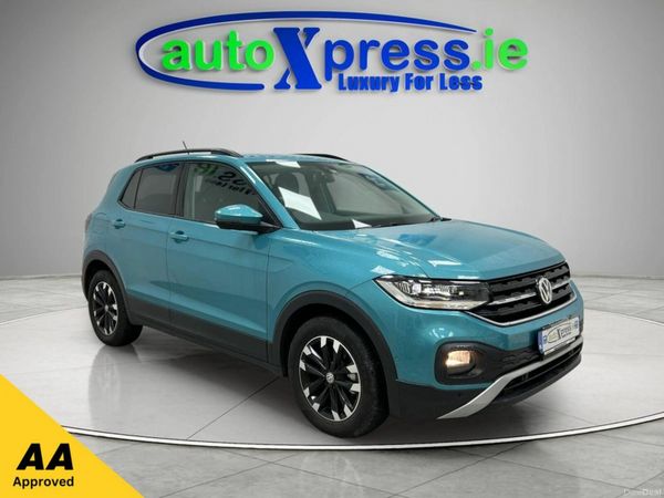 Volkswagen T-Cross SUV, Petrol, 2020, Green