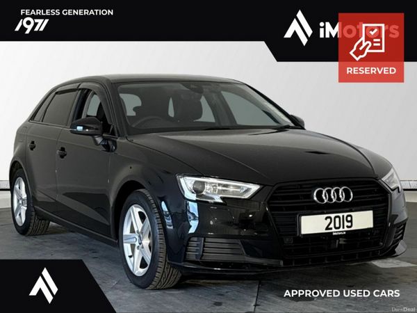 Audi A3 Hatchback, Petrol, 2019, Black