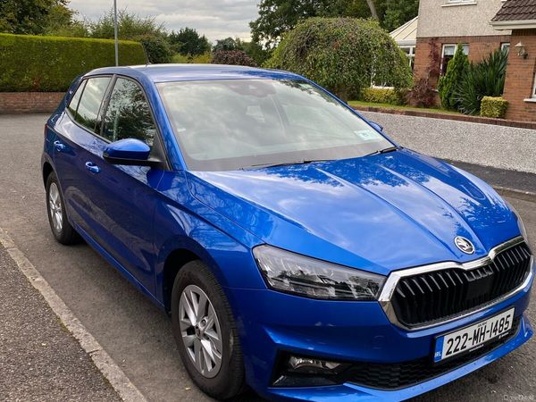 Skoda Fabia Hatchback, Petrol, 2022, Blue