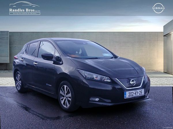 Nissan Leaf Hatchback, Electric, 2020, Black