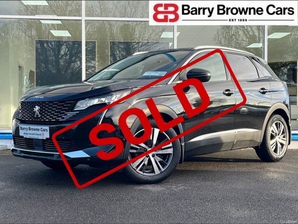 Peugeot 3008 MPV, Diesel, 2022, Black