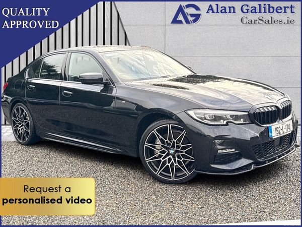 BMW 3-Series Saloon, Petrol Plug-in Hybrid, 2019, Black