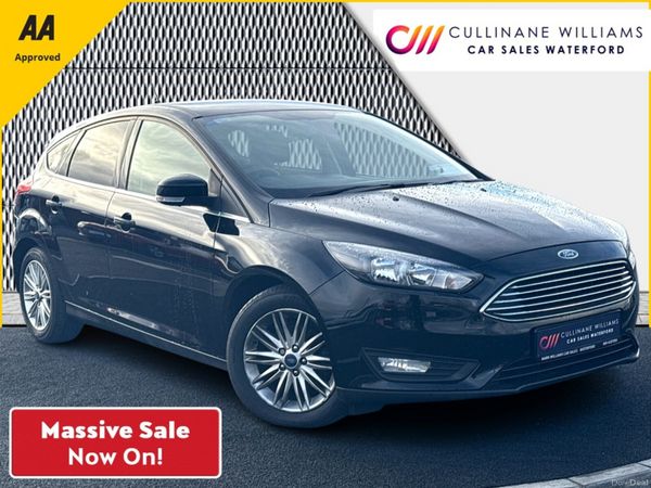 Ford Focus Hatchback, Diesel, 2017, Black