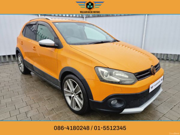 Volkswagen Polo Hatchback, Petrol, 2013, Orange