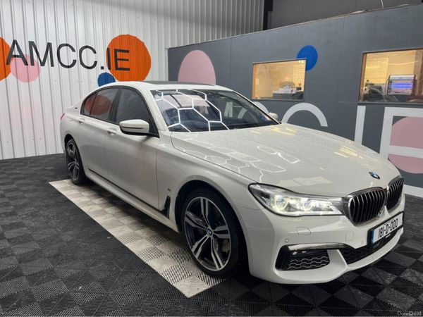 BMW 7-Series Saloon, Petrol Plug-in Hybrid, 2018, White