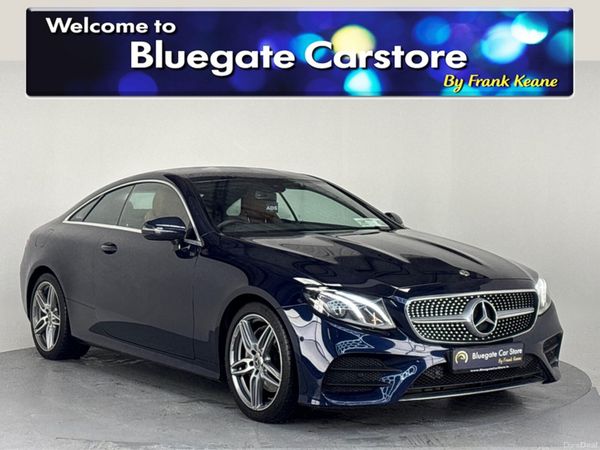 Mercedes-Benz E-Class Coupe, Petrol, 2019, Blue