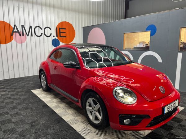 Volkswagen Beetle Hatchback, Petrol, 2018, Red