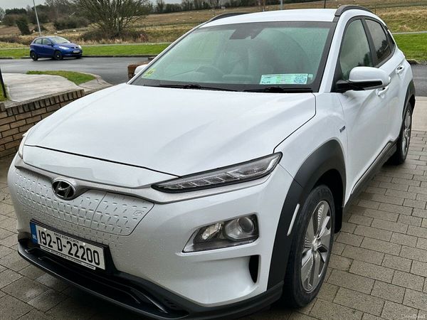 Hyundai KONA MPV, Electric, 2019, White