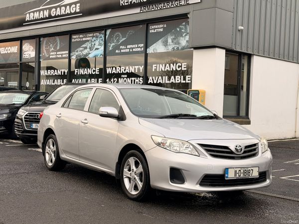 Toyota Corolla Saloon, Petrol, 2011, Silver