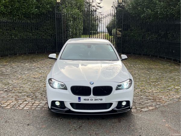 BMW 5-Series Saloon, Diesel, 2016, White