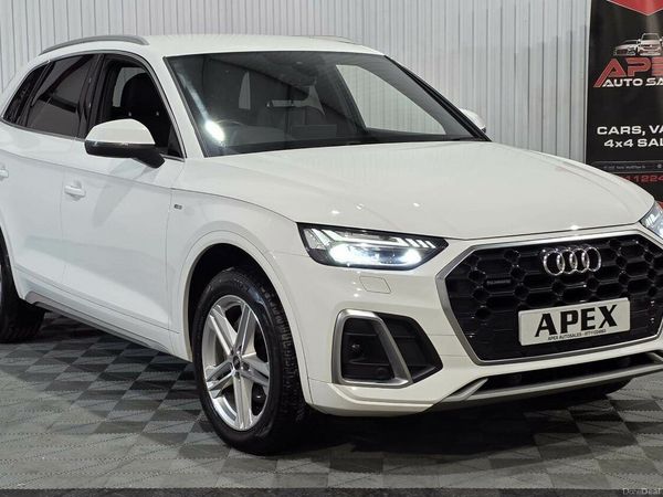Audi Q5 SUV, Diesel Hybrid, 2022, White