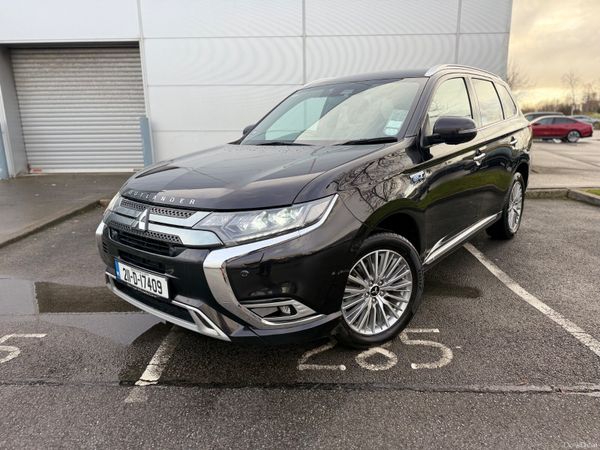Mitsubishi Outlander SUV, Petrol Plug-in Hybrid, 2021, Black
