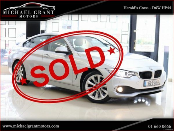 BMW 4-Series Saloon, Diesel, 2016, Silver