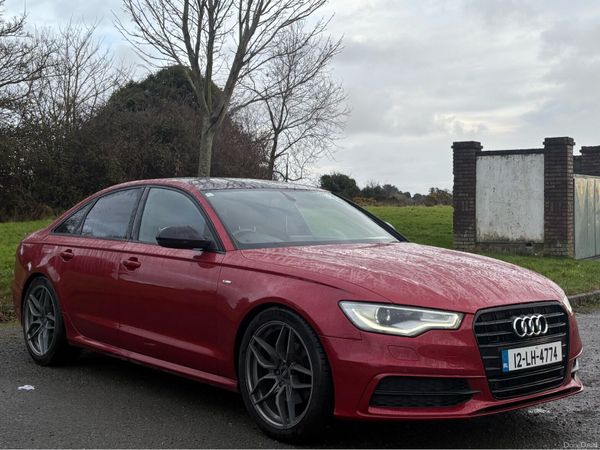Audi A6 Saloon, Diesel, 2012, Red