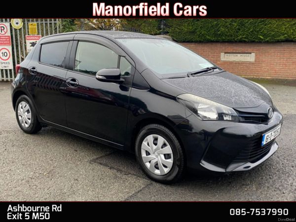 Toyota Vitz Hatchback, Petrol, 2016, Black