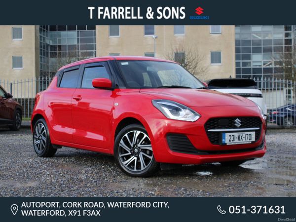 Suzuki Swift Hatchback, Petrol, 2023, Red