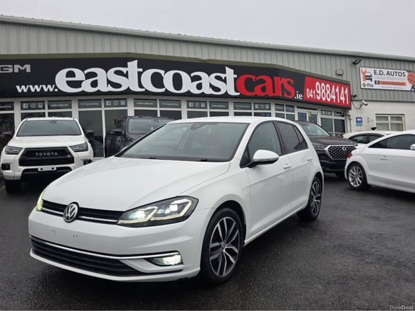Volkswagen Golf Hatchback, Petrol, 2019, White