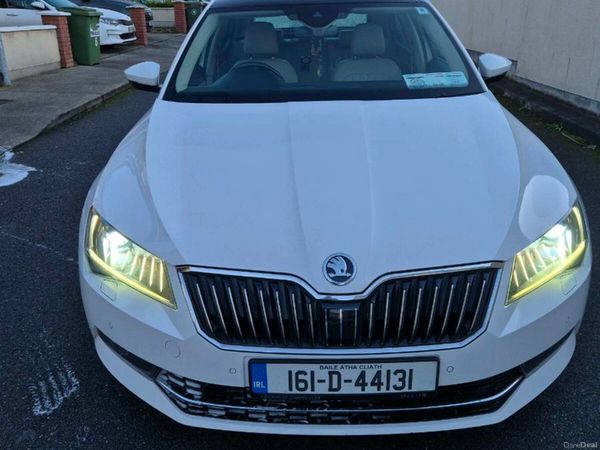 Skoda Superb Saloon, Diesel, 2016, White