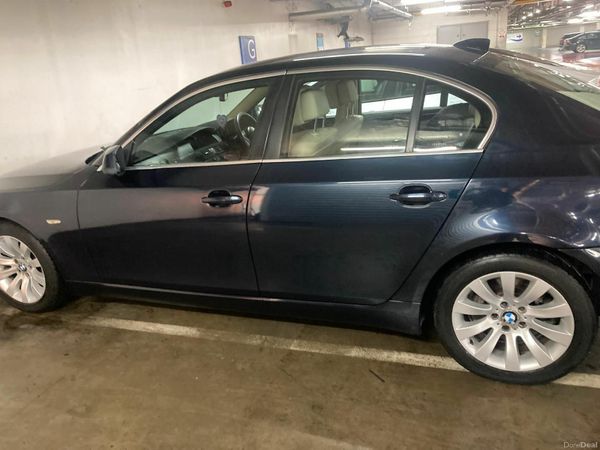 BMW 5-Series Saloon, Diesel, 2010, Blue