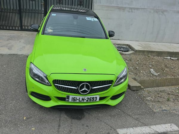 Mercedes-Benz C-Class Saloon, Diesel, 2015, Green