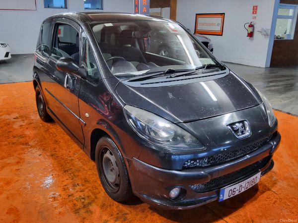 Peugeot 1007 Hatchback, Petrol, 2006, Black