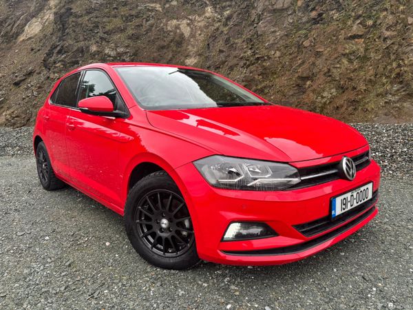 Volkswagen Polo Hatchback, Petrol, 2019, Red